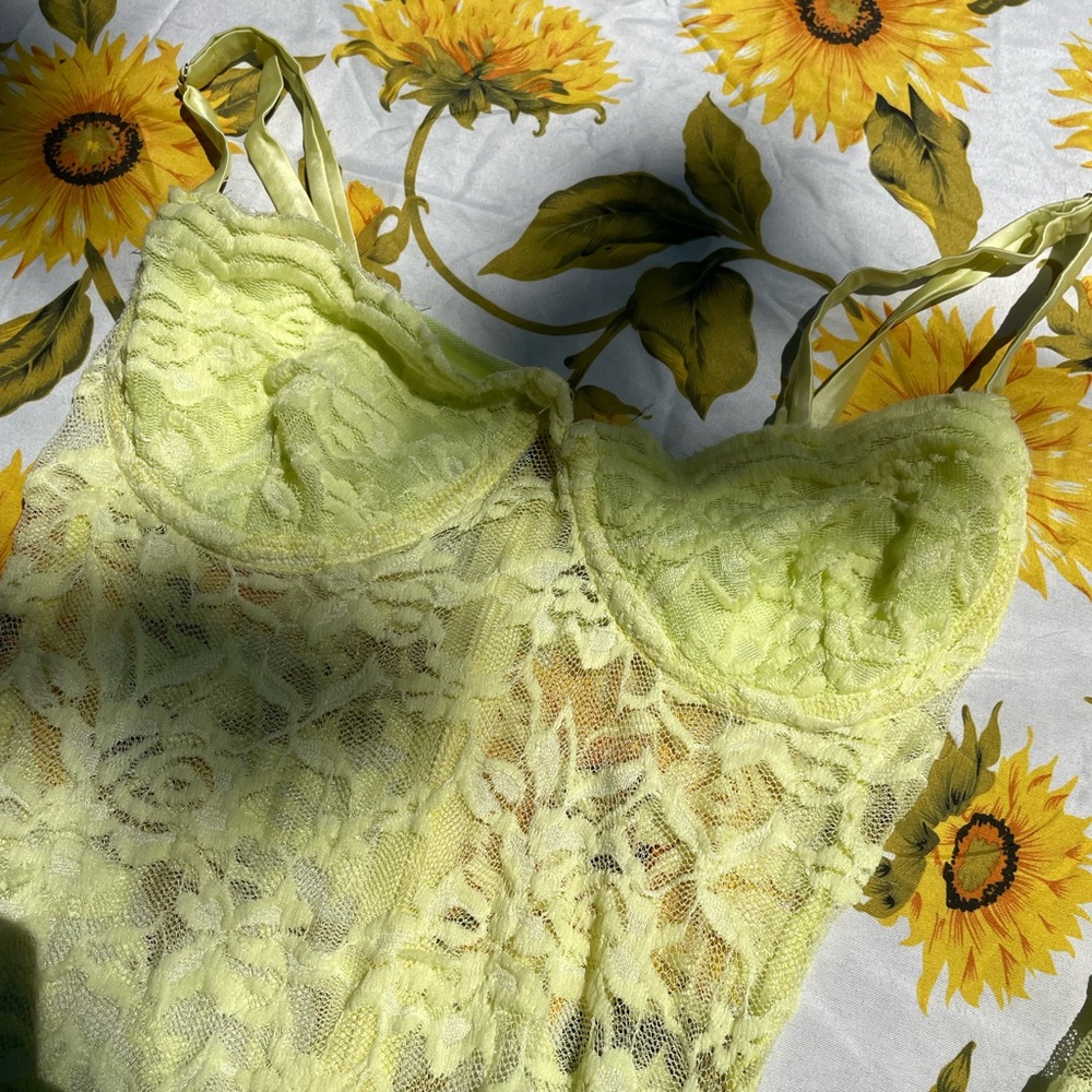 Miss Lola Lemon Lace Maxi Dress